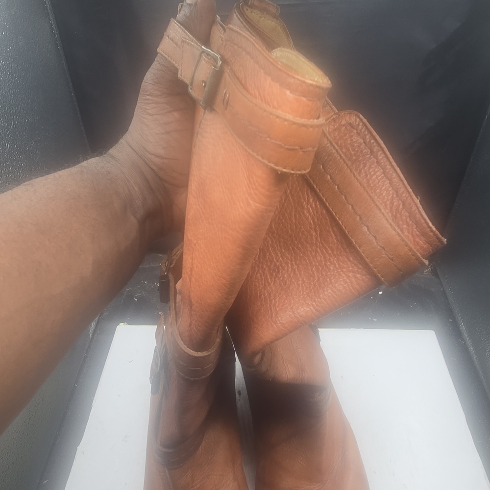 Frye‎ Tan Leather Women  Boots